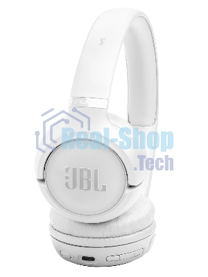 Беспроводные наушники JBL Tune 530BT белый, накладные, Bluetooth, складная конструкция