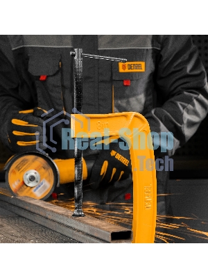 Струбцина Denzel G-образная, усиленная, 200 мм