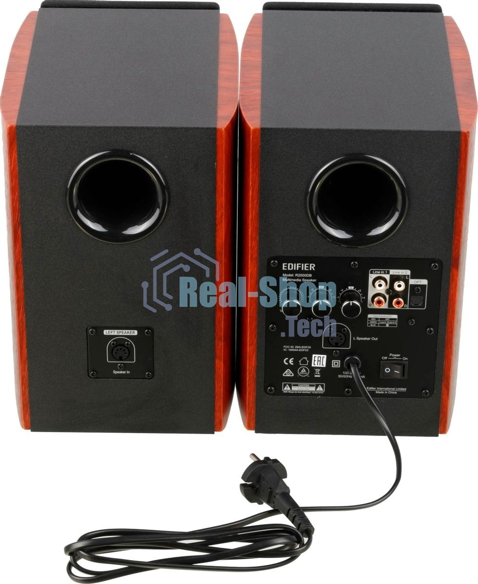 Акустическая система Edifier R2000DB 2.0, 24Wх2 + 36Wх2, ПДУ, RMS