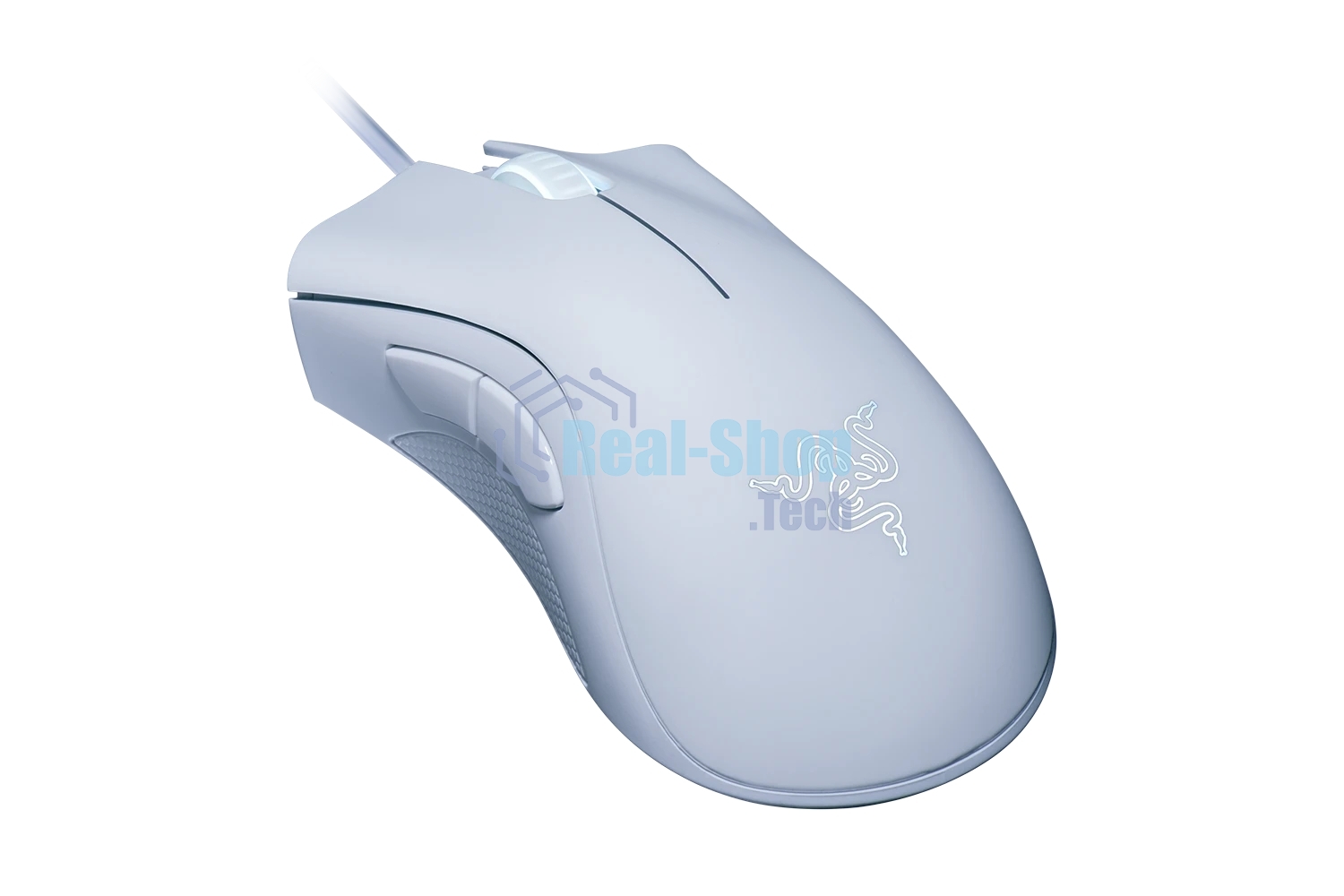Мышь проводная Razer DeathAdder Essential белый, 6400 dpi, USB, кнопки - 5