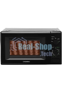 Микроволновая печь Starwind SWM5820 черный, 20 л, 700 Вт, переключатели - поворотный механизм