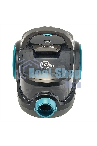 Пылесос DELTA LUX DL-0836 черный с бирюзовым