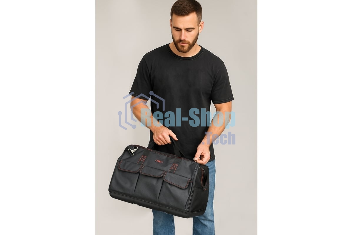 Сумка для инструментов Deli DL430906 Black Edition