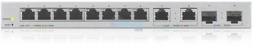 Коммутатор Zyxel XGS1210-12-ZZ0102F 8x1 Гбит/с 2x2.5 Гбит/с 2SFP+ управляемый