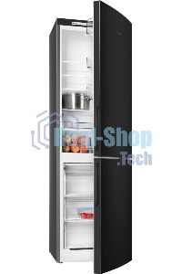 Холодильник Atlant ХМ-4624-151 черный металлик двухкамерный 228/119л морозилка снизу