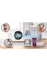 Блендер стационарный Bosch MMB2111T 450Вт серебристый