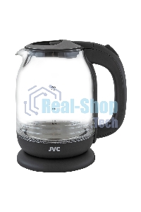 Чайник электрический JVC JK-KE1510 grey, объем 1,7л, максимальная мощность 2200 Вт