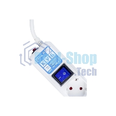 Сетевой фильтр PowerCube, PC PRO, 5 м, 6р, белый, 16А, SPL6-16-P-5M