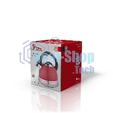 Чайник со свистком Zeidan Z-4279-02 3 л, красный