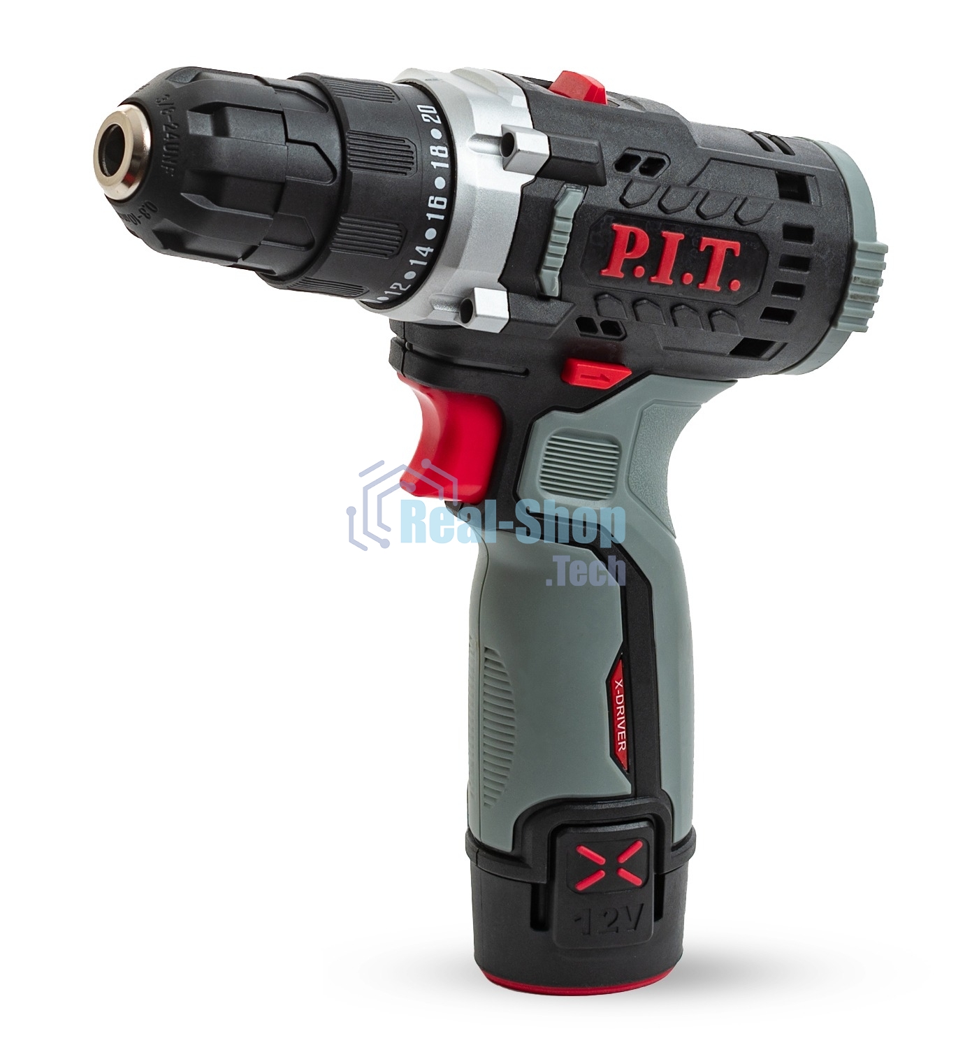 Дрель P.I.T. PBM12K-10A/2 X-DRIVER патрон:быстрозажимной реверс (PBM12K-10A/2)