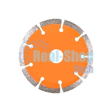 Диск алмазный отрезной сегментный ВИХРЬ 125х22,2 мм,сухая резка