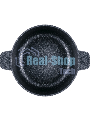 Кастрюля Maunfeld GRETA MF24GRTT01CR из литого алюминия со стеклянной крышкой, 24 см, 4 л