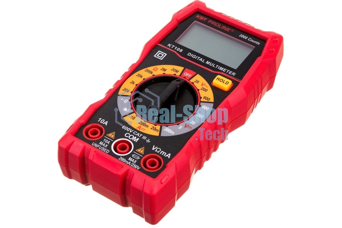 Мультиметр цифровой с True RMS KT 108 PROLINE