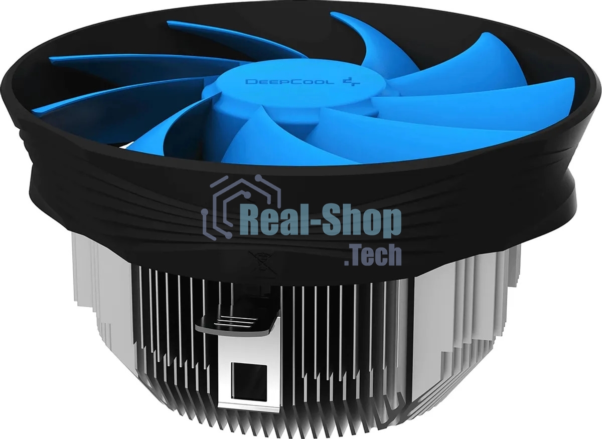 Кулер для процессора DEEPCOOL ARCHER BIGPRO V2 черный/синий, 120 мм, алюминий/медь, 2000 об/мин, 29.7 дБ, 4 pin, 125 Вт, 70 мм
