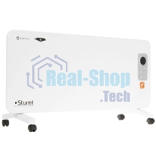 Конвектор Sturm! CH2000D, белый, 2000 Вт, 25 м2, дисплей, электронный термостат