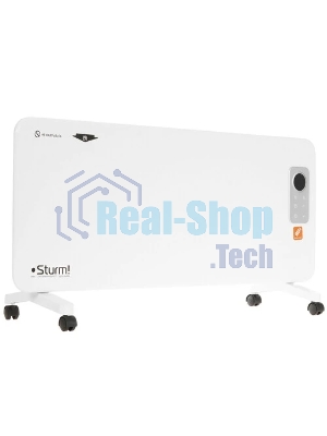 Конвектор Sturm! CH2000D, белый, 2000 Вт, 25 м2, дисплей, электронный термостат