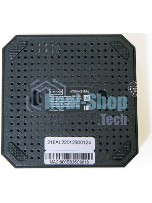 Приставка Смарт ТВ ATOM-216AL (Android TV Box), Allwinner H313, 2/16Gb, АTOMevolution
