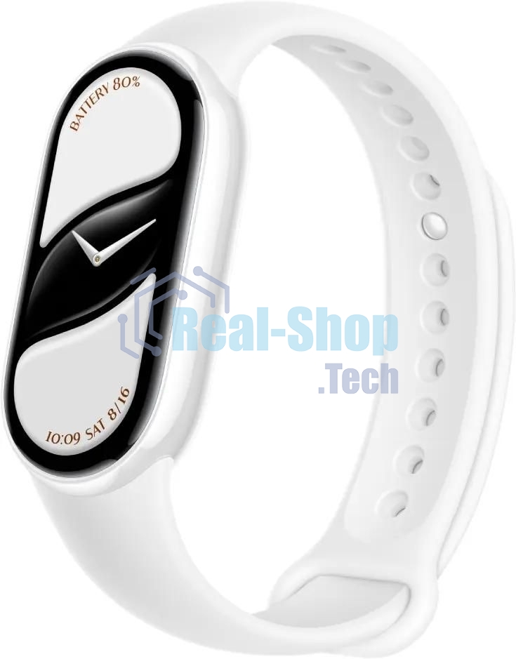 Фитнес-браслет XIAOMI Smart Band 10 Ceramic Edition Pearl White (BHR07Y5GL)