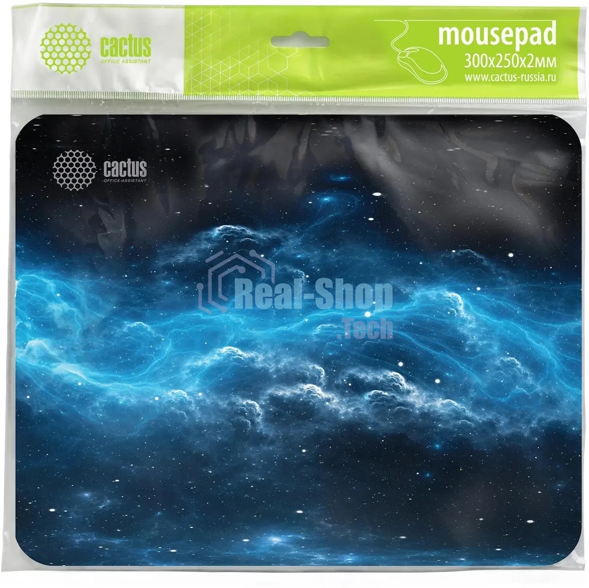 Коврик для мыши Cactus Space Clouds 300x250x2мм (CS-MPC-P05M)