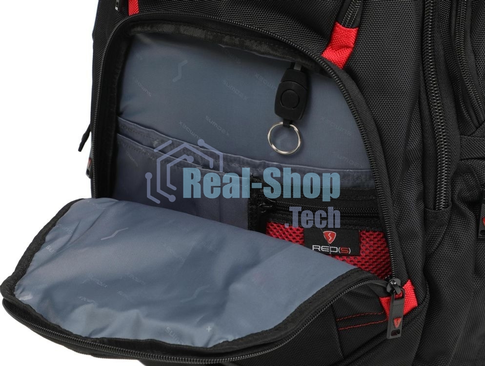 Рюкзак для ноутбука SUMDEX PJN-303 BK нейлон, черная, до 16