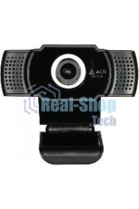 Веб-камера ACD-Vision UC400 CMOS 1.3МПикс, 1280x720p, 30к/с, микрофон встр., USB 2.0, шторка объектива, универс. крепление, черный корп.