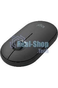 Мышь беспроводная Logitech Pebble M350 графитовый, 1000 dpi, радиоканал, Bluetooth, USB, кнопки - 3