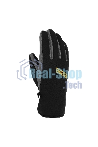 Перчатки универсальные Denzel 68091 двойные, работа с сенсорным экраном, размер 10