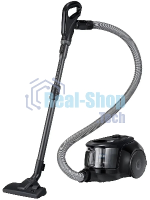 Пылесос Samsung VC18M2150SG/EV титан/черный, 380/1800 Вт, уборка сухая, пылесборник контейнер 1.5 л