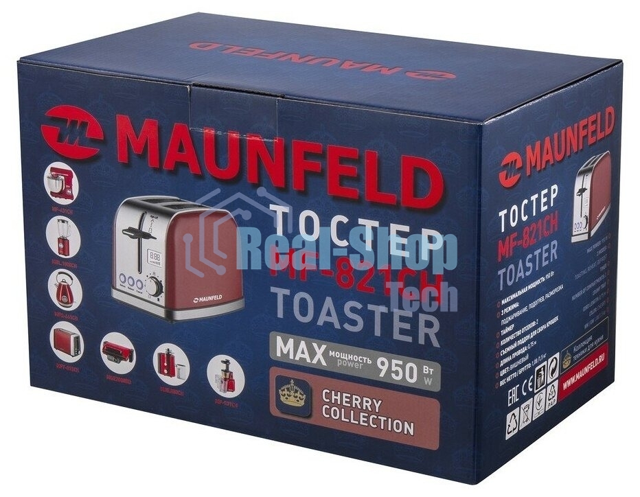 Тостер Maunfeld MF-821CH