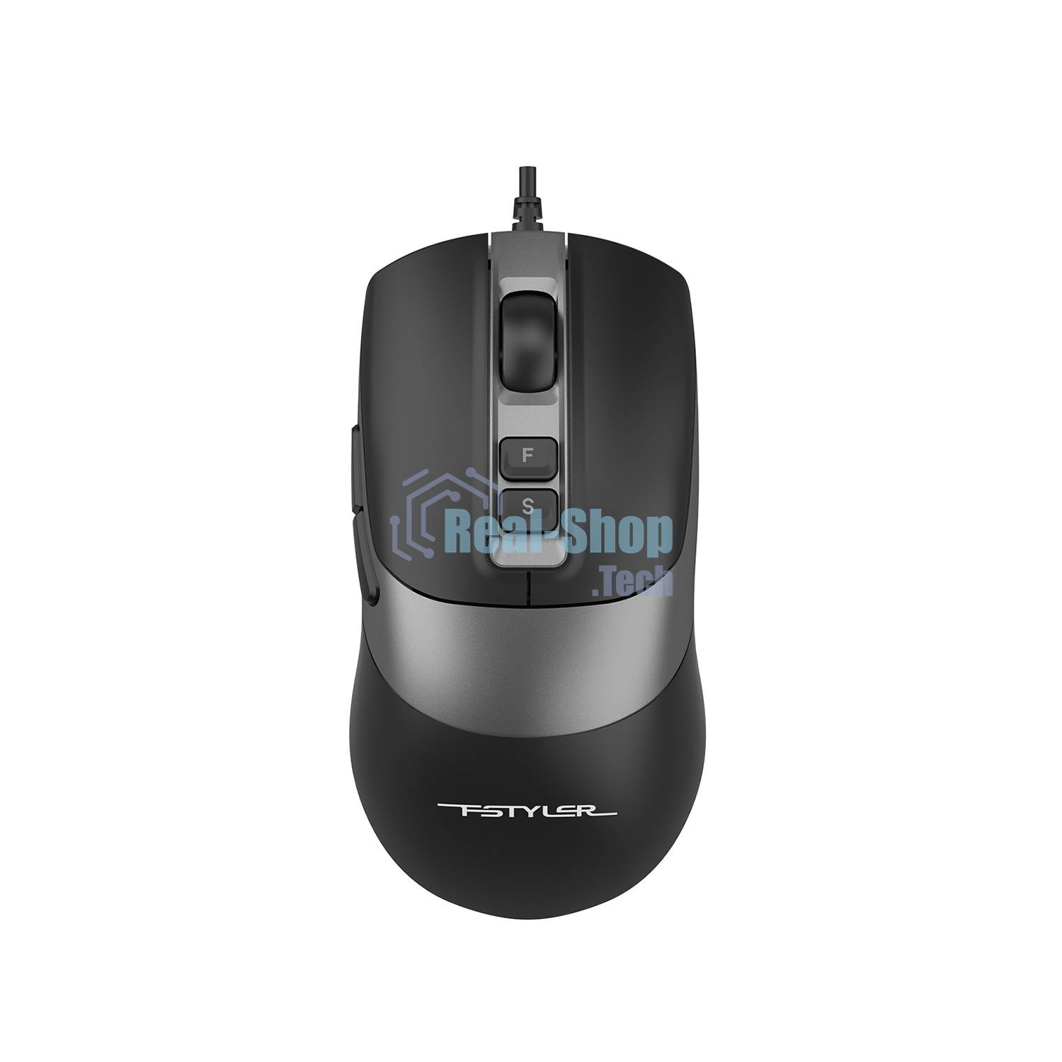 Мышь A4Tech Fstyler FM50S Plus черный оптическая 1200dpi USB 6but