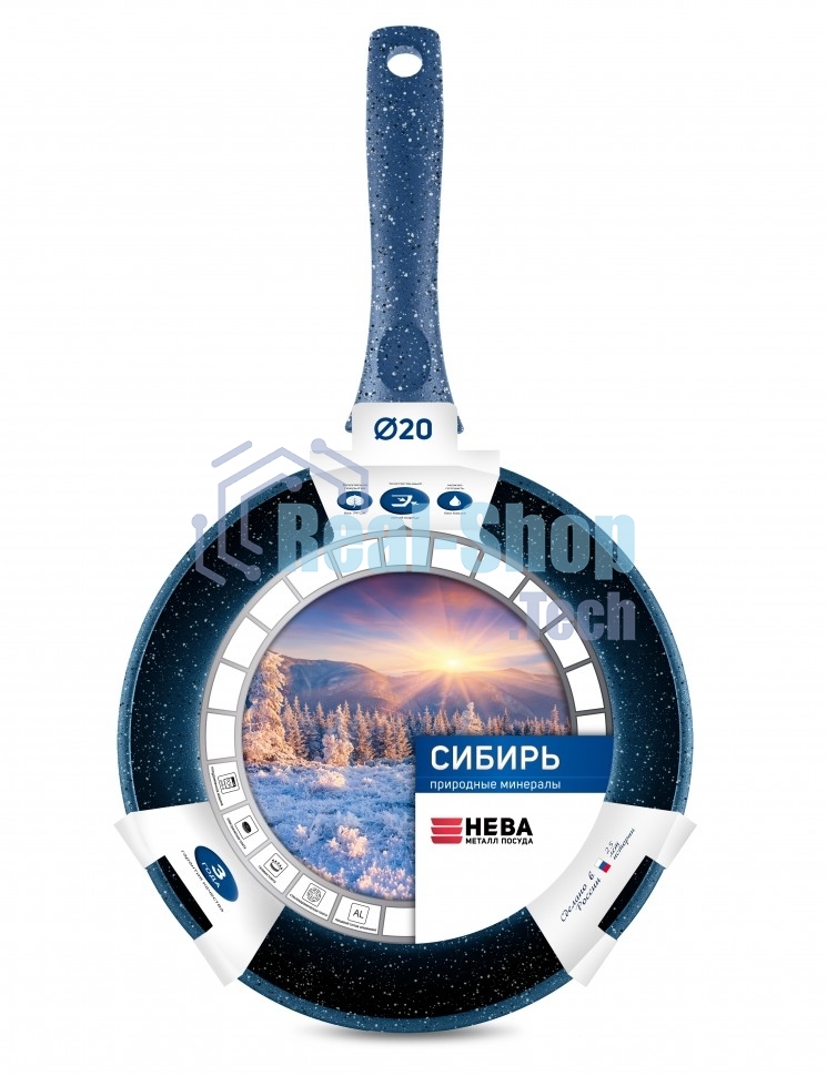 Сковорода НЕВА МЕТАЛЛ ПОСУДА 2420 20 