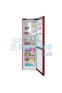 Холодильник Бирюса Б-H980NF красный двухкамерный 240/130л морозила снизу, No Frost
