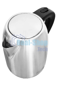 Чайник электрический Hyundai HYK-S2014 1.7л. 2000Вт серебристый/черный (корпус: нержавеющая сталь)