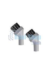 Насадка-щетка с нейлоновой щетиной Galaxy Line GL 6486 (подходит для пароочистителя GL6271), 2 шт. в комплекте