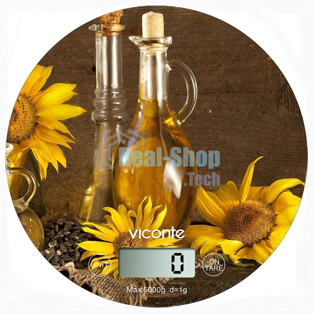 Весы кухонные Viconte VC-520-02 разноцветный