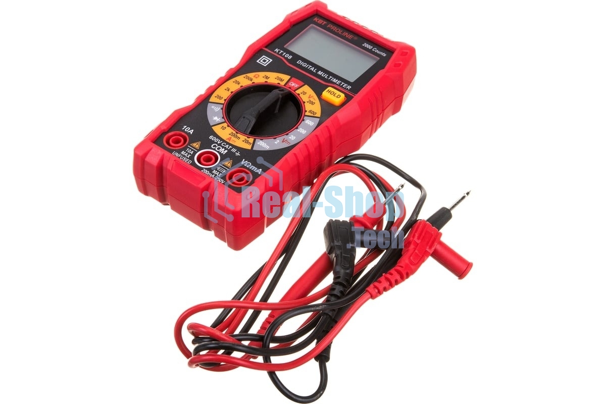 Мультиметр цифровой с True RMS KT 108 PROLINE