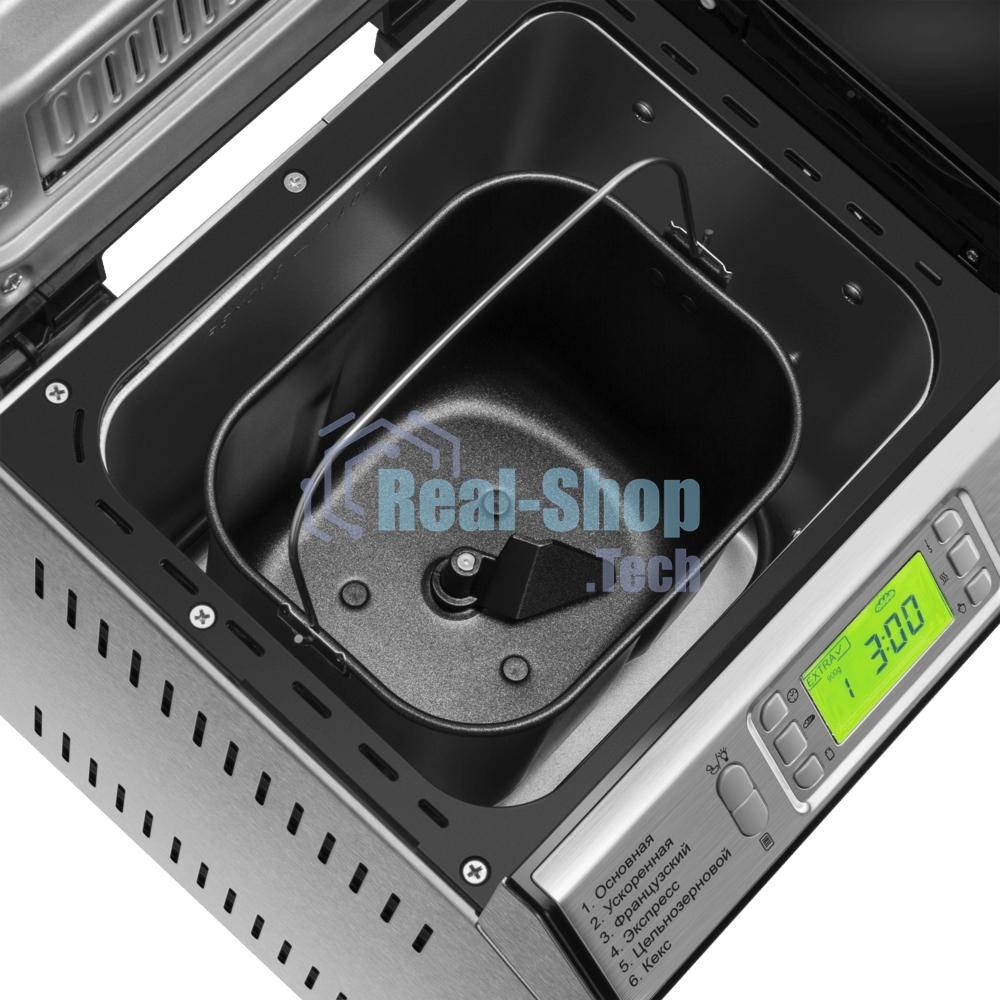 Хлебопечка Maunfeld MBM-900DSS 615 Вт, 13 программ, нержавеющая сталь