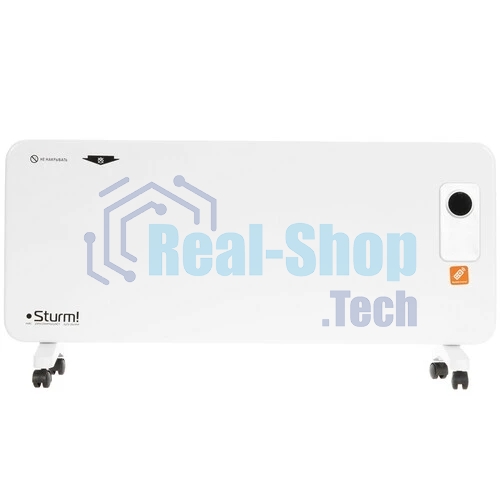 Конвектор Sturm! CH2000D, белый, 2000 Вт, 25 м2, дисплей, электронный термостат