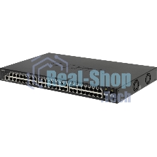 Коммутатор управляемый PoE L2 48 портов 10/100/1000 Мб/с, 4хSFP+, 370 Вт