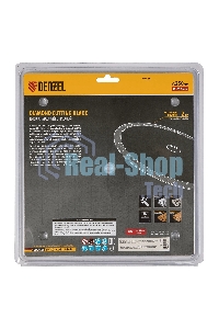 Диск алмазный сплошной Denzel супертонкий, 250 х 25,4 мм, горячее прессование, мокрое резание