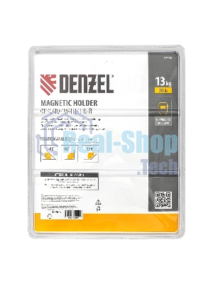 Фиксатор магнитный Denzel отключаемый для сварочных работ усилие 30 LB, 45х90х135 град.