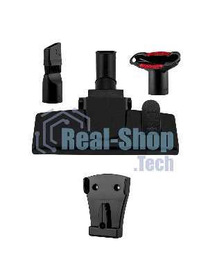 Пылесос вертикальный BRAYER BR4268 серый/красный, питание от сети, 185 Вт, уборка сухая, пылесборник 0,8 л