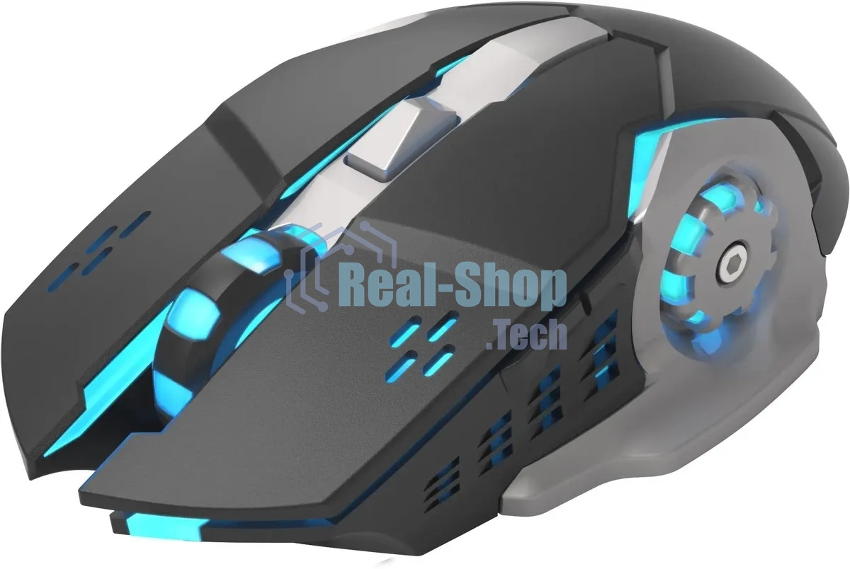 Мышь беспроводная Oklick 770GW черный, 3600 dpi, радиоканал, USB, кнопки - 6