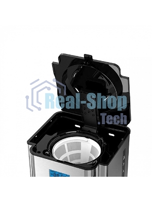 Кофеварка капельная BQ CM1004 серебристый/черный, исп. кофе - молотый, 1.8 л, 1000 Вт.