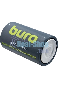 Батарея Buro Alkaline LR20 D 18000mAh (2шт) блистер, 1.5 В