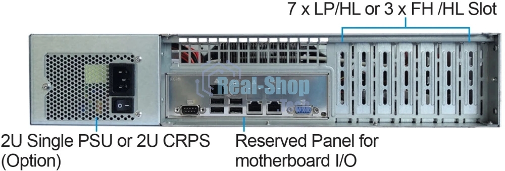 Серверный корпус CS-R25 with 12G HDD BP and 550w RPS