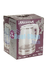 Чайник электрический АКСИНЬЯ КС-1021 белый