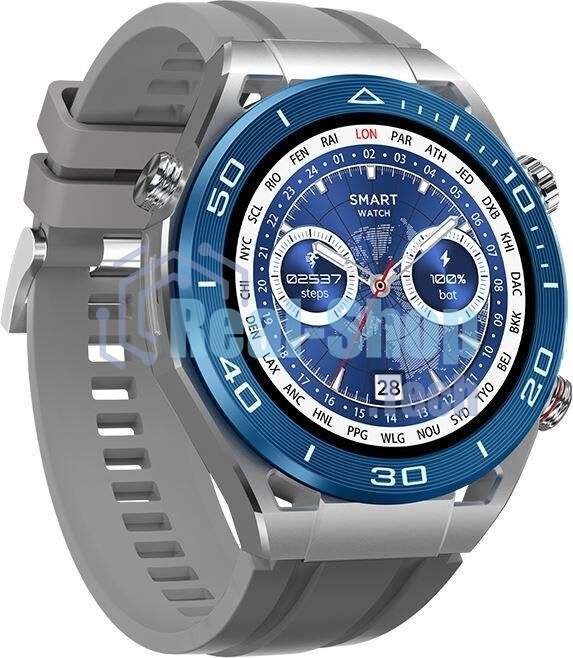 Умные часы HOCO (6942007603072) Y16 1.39 Silver