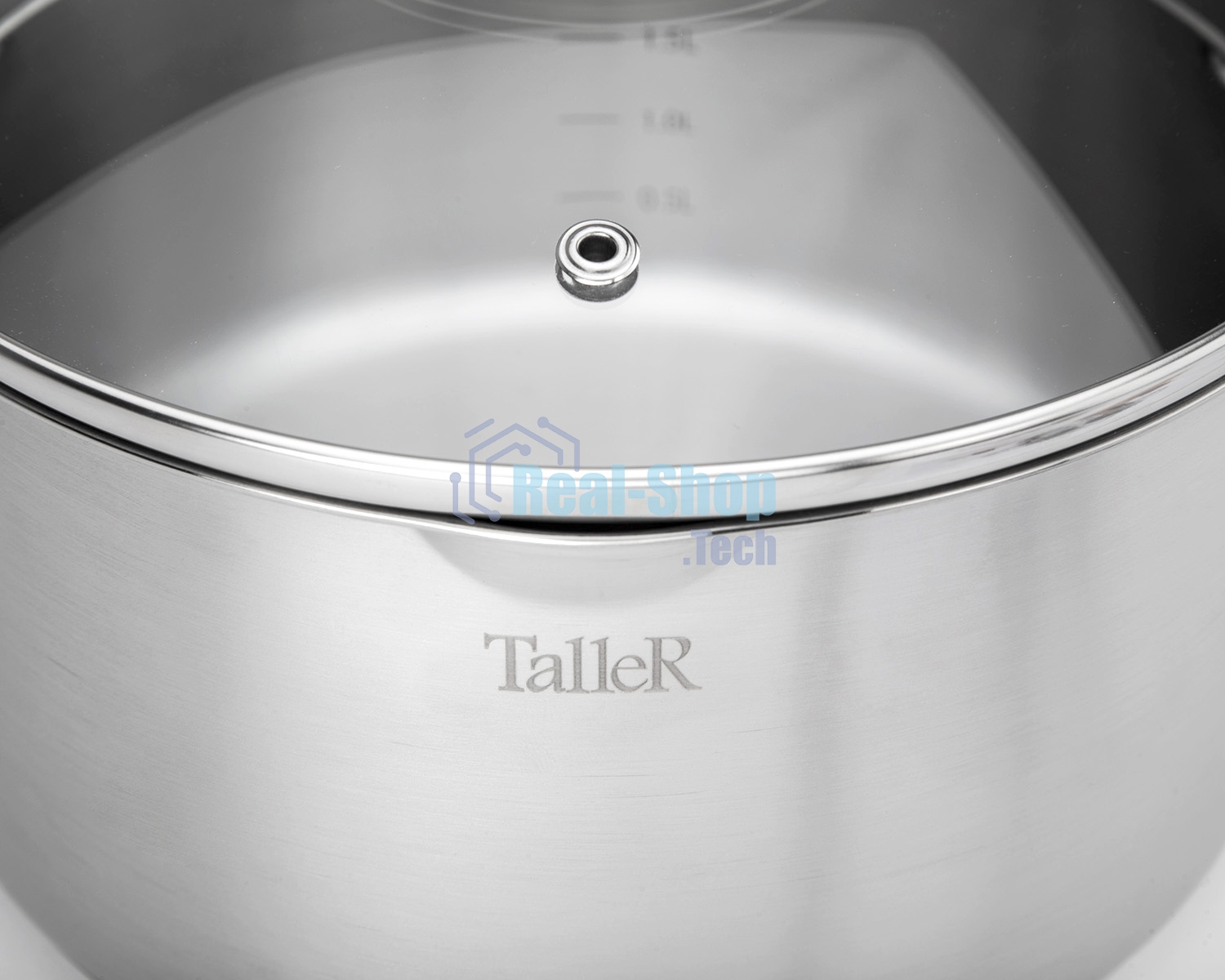 Кастрюля Taller TR-17251 1,4 л. Сталь 18/10, толщина дна/стенки 3,5/0,6 мм.