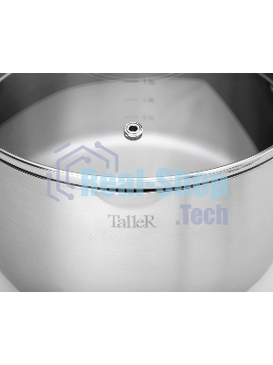 Кастрюля Taller TR-17251 1,4 л. Сталь 18/10, толщина дна/стенки 3,5/0,6 мм.